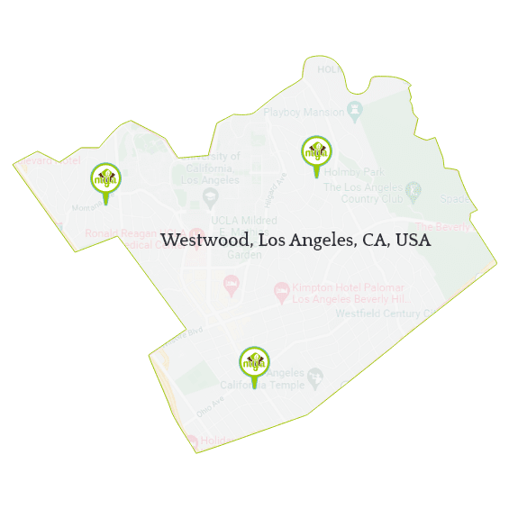 westwood maid services map