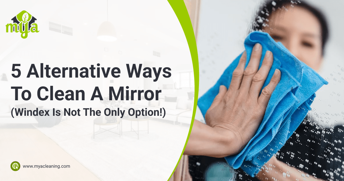 5 Alternative Ways To Clean A Mirror (Windex Is Not The Only Option