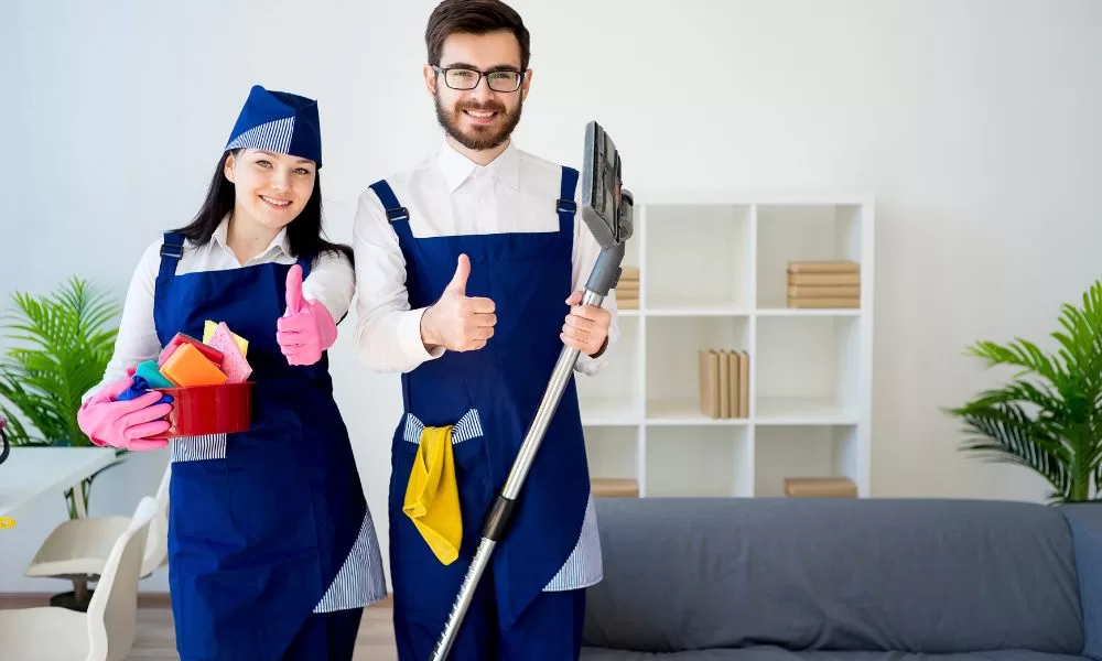 building cleaning service personnels